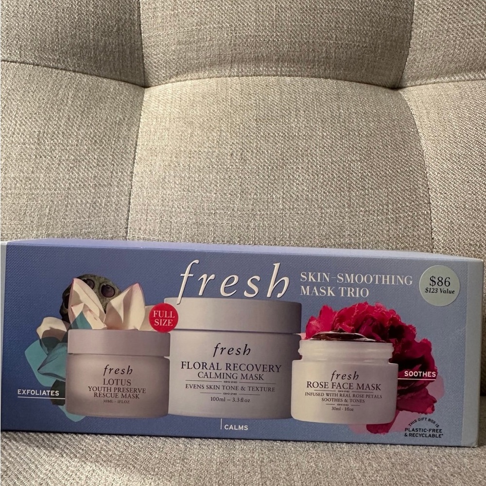Fresh Skin-Smoothing Mask Set